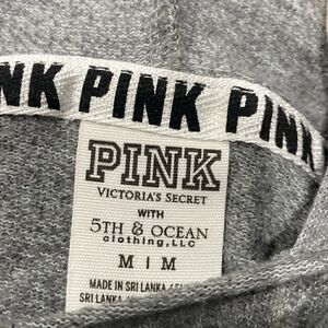 Pink West Virginia Mountaineers Gray Size M Hooded Pullover Baggy fit